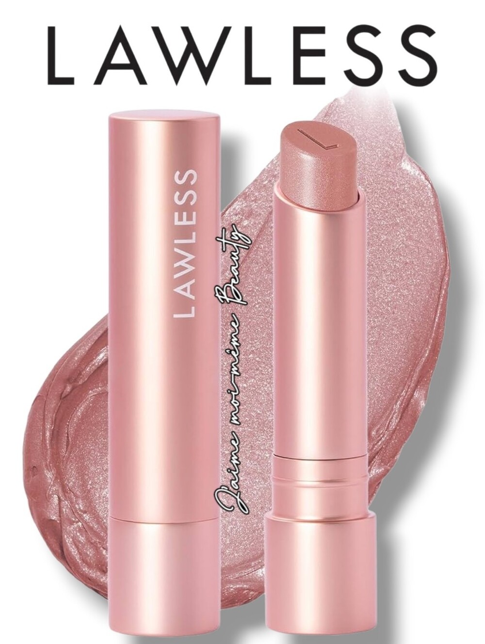 Lawless Forget The Filler Plumping Lip Balm In Sweetie - Shimmer Pink Beige